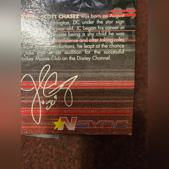 Best Buy 2001 *Nsync JC Chasez Collector Figurine Open Box - Picture 7 of 11